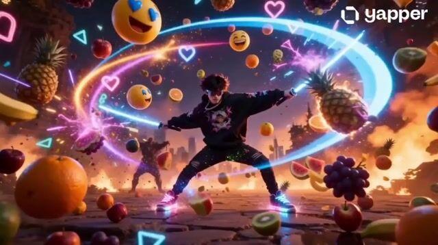 Promptforhåndsvisning: Fruit Ninja Gen-Z Anime Reboot