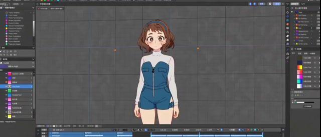 プロンプトのプレビュー: シネマティックな 2D アニメシーンのプロンプト