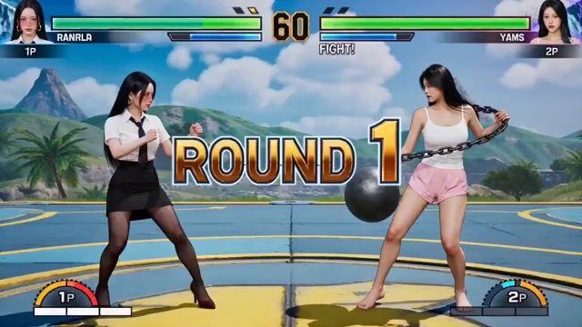 プロンプトのプレビュー: ストリートファイター クラシック バトル動画生成