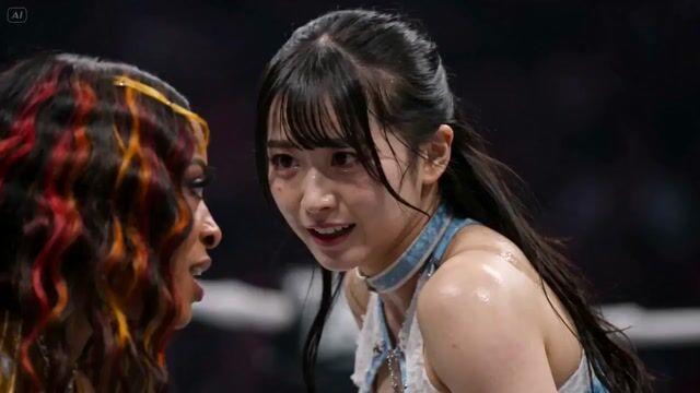 プロンプトのプレビュー: AEW Women's Championship Wrestling Match