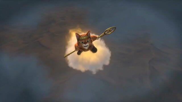 プロンプトのプレビュー: 神話アクションコメディ:Wukong Cat