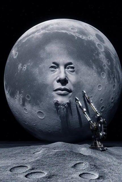 Pré-visualização do prompt: Prompt de vídeo realista de escultura na Lua