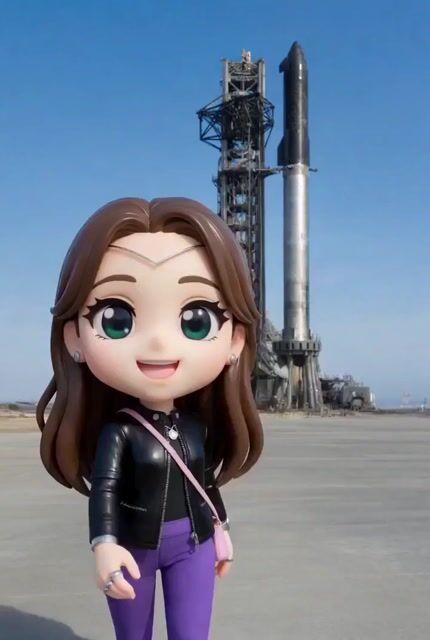 ตัวอย่างพรีวิวพรอมต์: Empress Heavy Mars Vacation Chibi Prompt