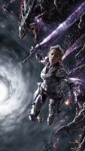 提示詞預覽: 宇宙重生與巨龍之戰