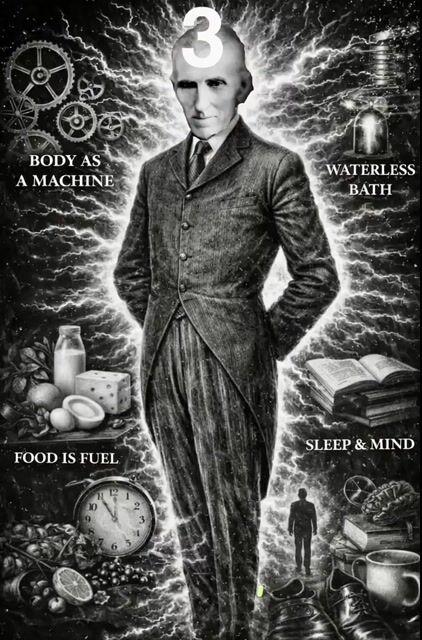 Vista previa del prompt: Animación mágica de Nikola Tesla