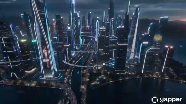 プロンプトのプレビュー: 未来の中国都市を探索する