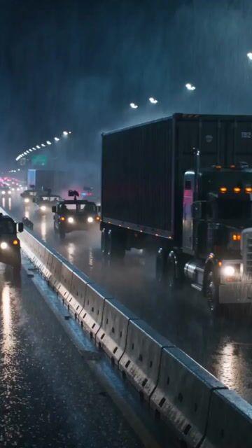 Pratinjau prompt: T-Rex Highway Convoy Breakout