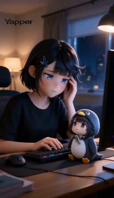 プロンプトのプレビュー: ちび萌えアニメペンギンガール