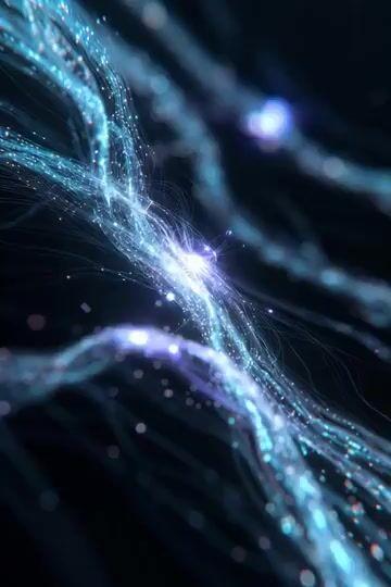 Vista previa del prompt: Animación de enredaderas de datos holográficas