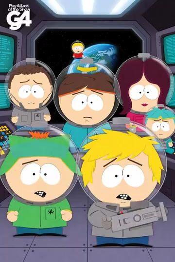 Vista previa del prompt: Misión de ciencia espacial de South Park