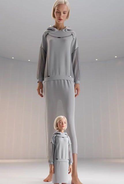 İstem önizlemesi: Sürreal Dev Kadın Moda Editöryal İstemi