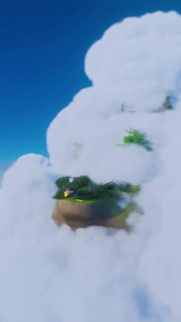 プロンプトのプレビュー: 浮島で歌う猫