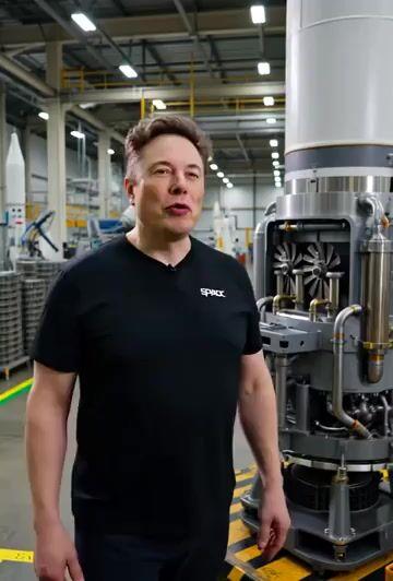 プロンプトのプレビュー: Elon Musk が SpaceX エンジンにおける酸素循環について解説