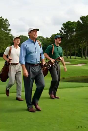 Aperçu du prompt: Scène de golf de 1965 à Augusta National