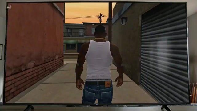 提示词预览: GTA: San Andreas 开场场景重现