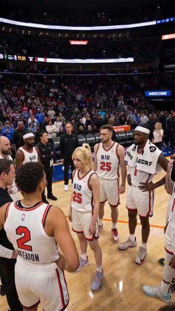 プロンプトのプレビュー: NBA のブザービーターによる逆転勝利シーン