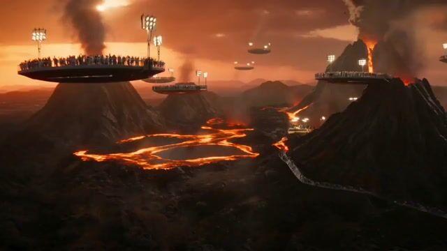 プロンプトのプレビュー: 火山島スケートボード選手権