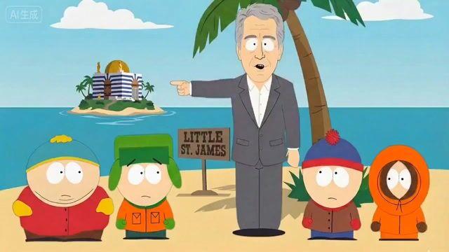 提示詞預覽: South Park 幫派披薩派對提示