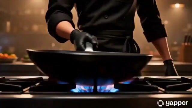 プロンプトのプレビュー: Culinary Choreography Chef Animation