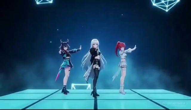 提示詞預覽: 動漫少女 CG 爆炸與特寫鏡頭序列