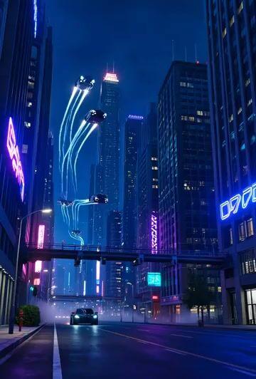 Prompt-Vorschau: Cinematic Cyberpunk Vertical Reel Video Prompt