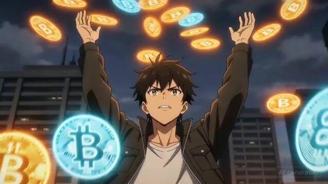 プロンプトのプレビュー: ビットコインが連邦準備制度を破壊する(アニメのパワーアップ)