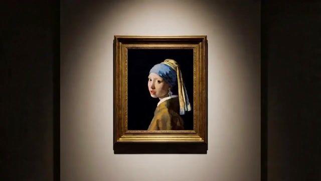 提示詞預覽: 多鏡頭 影片提示:女孩 在 夜晚 從 美術館 偷耳環