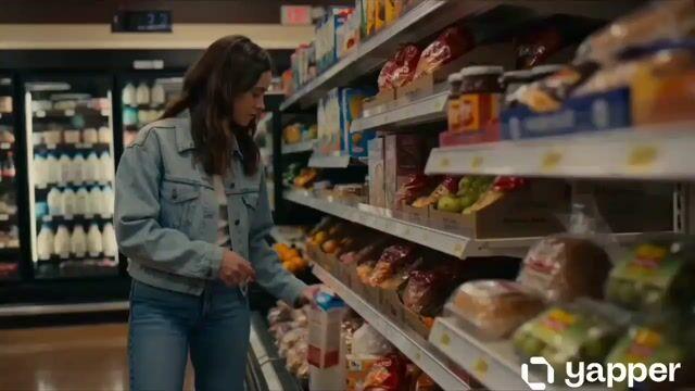 Prévia do prompt: História Emocional Cinematográfica em Supermercado