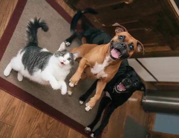 Anteprima del prompt: Video di cani che salutano con entusiasmo