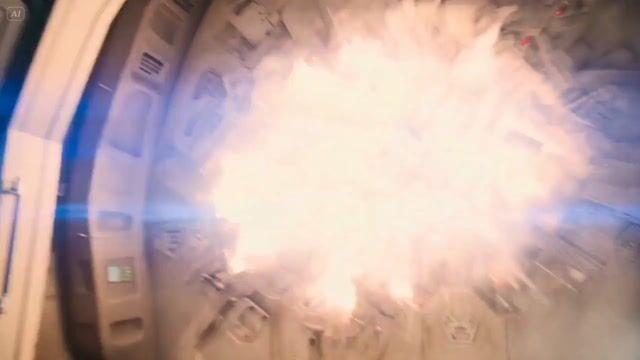 プロンプトのプレビュー: 爆発的減圧シーン