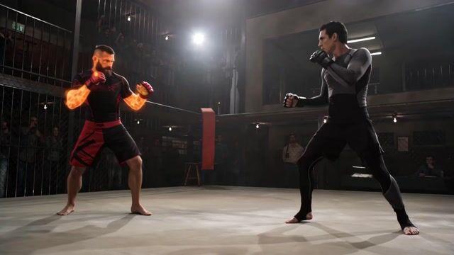 プロンプトのプレビュー: 格闘アクションの振り付け