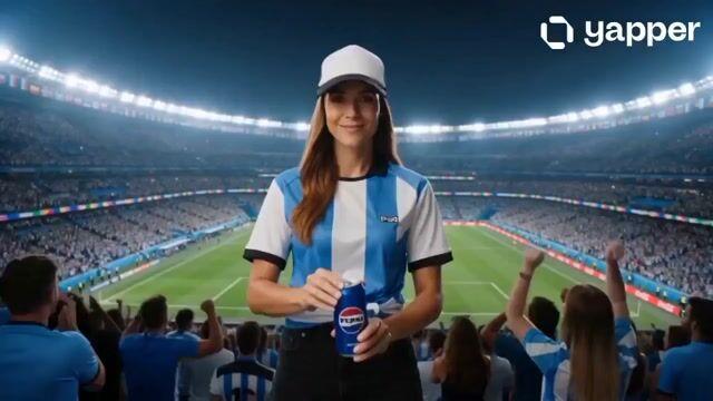プロンプトのプレビュー: Pepsi スタジアム CM 動画