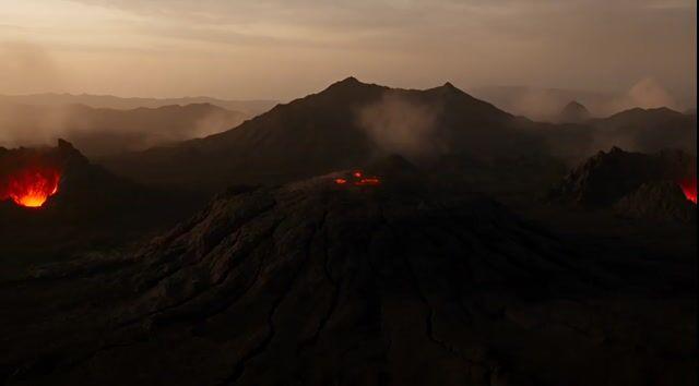 Anteprima del prompt: Video di creature di lava vulcanica