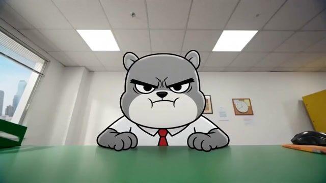 プロンプトのプレビュー: ポップアート風アニメーション vs 実写の格闘
