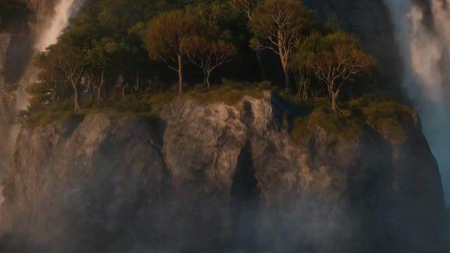 プロンプトのプレビュー: 山の恐竜のコンセプトビデオプロンプト