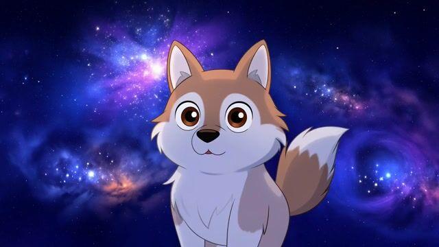 Prompt-Vorschau: Hachiko als kosmischer Weber der Loyalität