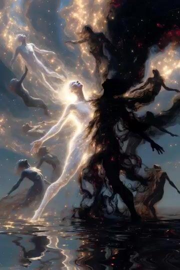 Prompt-Vorschau: Kosmische Ecstatic-Dance-Szene