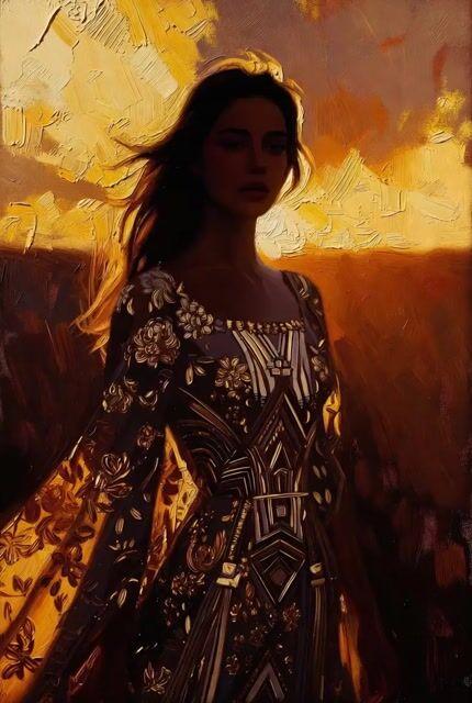 Aperçu du prompt: Portrait vidéo style peinture à l'huile rococo