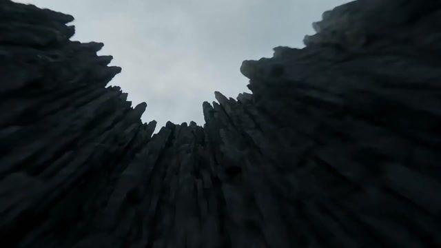 プロンプトのプレビュー: 映画のような崖からのダイブとドラゴンの飛行プロンプト