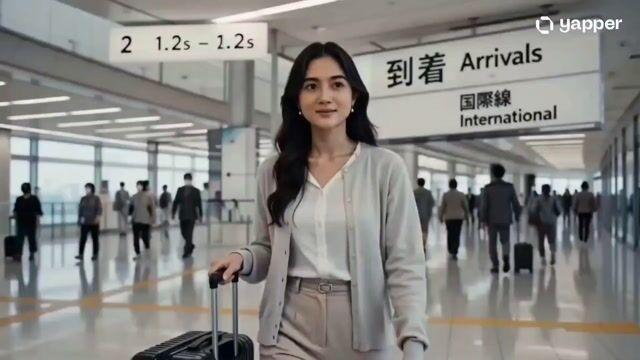 プロンプトのプレビュー: 東京ラグジュアリートラベル CM