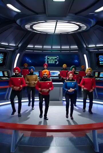 İstem önizlemesi: Bollywood Star Trek dans videosu