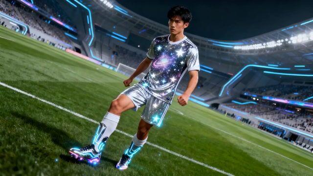 プロンプトのプレビュー: オービタル・スーパー・ディメンション・サッカー