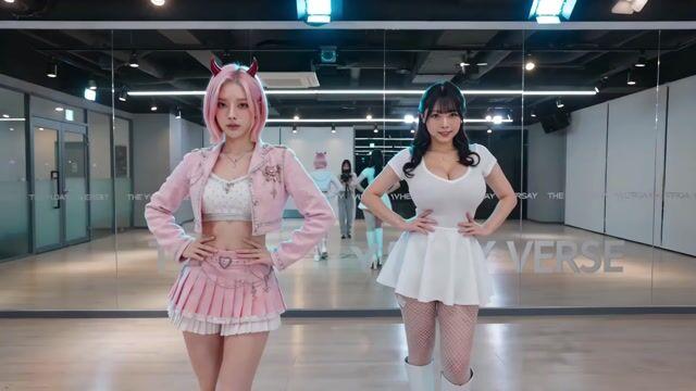 Превью промпта: K-pop Dance Challenge Studio