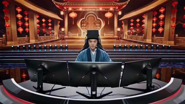 プロンプトのプレビュー: 唐伯虎 e スポーツ対決(春節祝賀スタイル)