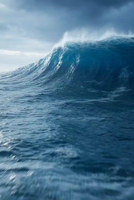 Pratinjau prompt: Water Elemental rising from waves