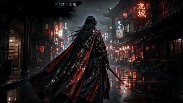 プロンプトのプレビュー: オリエンタル・サイバーパンク・シネマティック・ストーリーボード