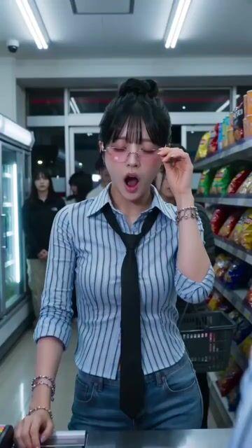提示词预览: 便利店 K-Pop 舞蹈表演