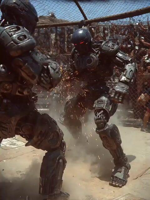 プロンプトのプレビュー: 1970年代の骨太なSFロボット戦闘映画のプロンプト