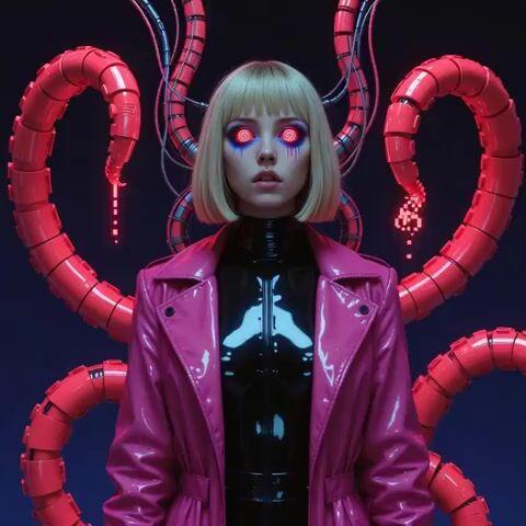 Prompt-Vorschau: Cyberpunk-Anime-Simulations-Prompt für Grok Imagine