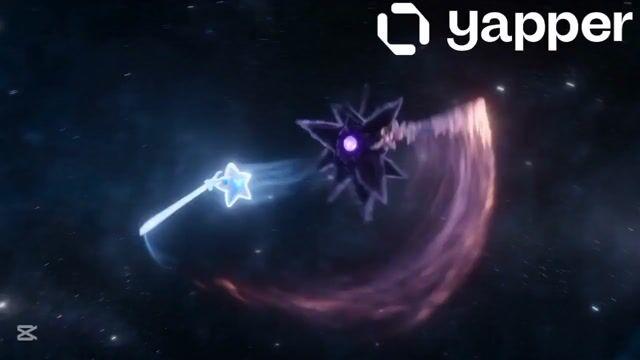 プロンプトのプレビュー: 星々の天界バトルアニメーション